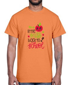 little miss back to school 477#- general school- Cotton Tee