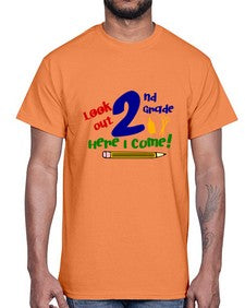 look out second grade 509#- second grade- Cotton Tee