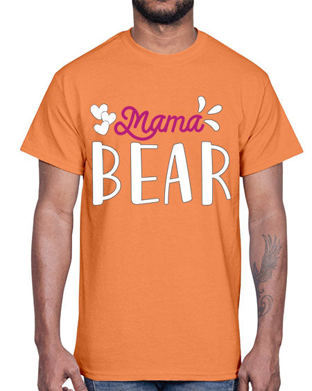 mama bear 173#- bears - animals- Cotton Tee