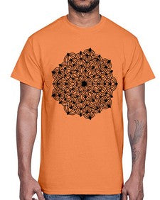 mandala 797#- mandala- Cotton Tee