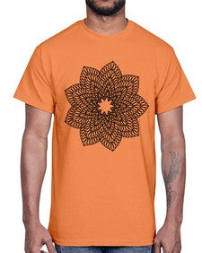 mandala 820#- mandala- Cotton Tee