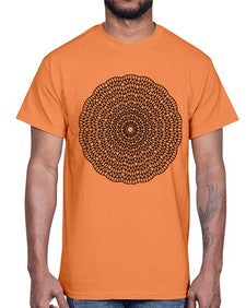 mandala 822#- mandala- Cotton Tee