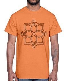 mandala 824#- mandala- Cotton Tee