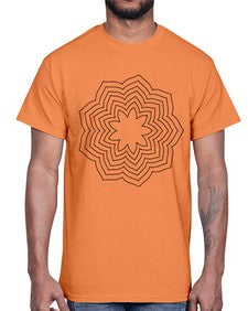 mandala 832#- mandala- Cotton Tee