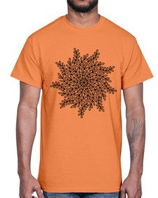 mandala 869#- mandala- Cotton Tee