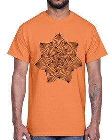mandala 903#- mandala- Cotton Tee