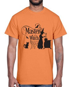 master witch 33#- witch- Cotton Tee