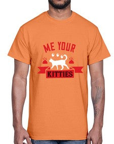me your kitties Style 68#- cats- Cotton Tee