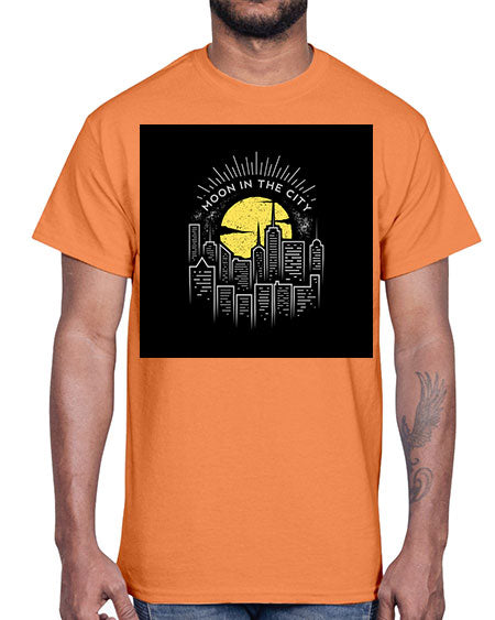 mooninthecity 2#- moon- Cotton Tee