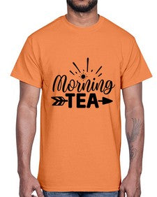 morning tea 1405#- tea- Cotton Tee