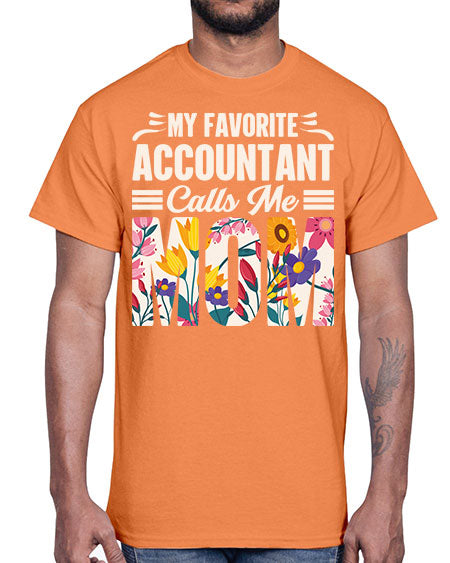 my favorite accountant 1103#- accountant- Cotton Tee
