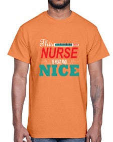 nurse nice 1186#- nurse- Cotton Tee