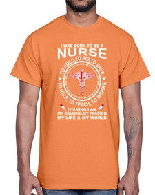 nurse t shirt 1197#- nurse- Cotton Tee