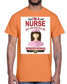 nurse tshirt 1219#- nurse- Cotton Tee