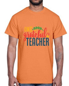 one grateful teacher Style 321#- teacher- Cotton Tee