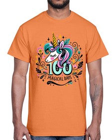 one hundred Day Magical 562#- one hundred days- Cotton Tee