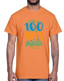 one hundred days smarter 578#- one hundred days- Cotton Tee