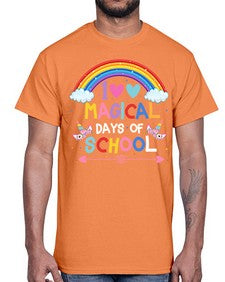 one hundred magical days of school 594#- one hundred days- Cotton Tee