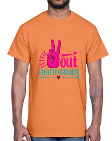 out eight grade 606#- eighth grade- Cotton Tee