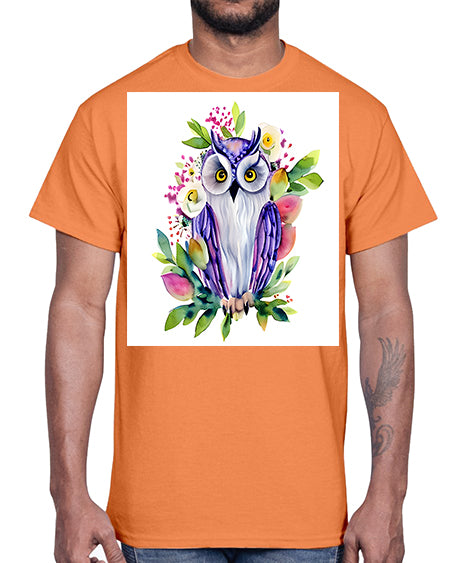 owl 1#- owl- Cotton Tee