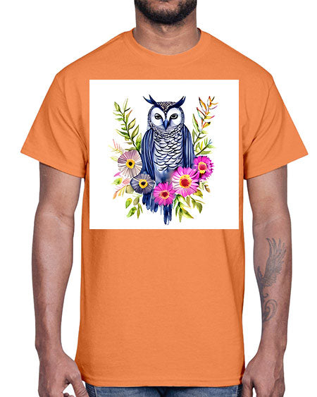 owl 20#- owl- Cotton Tee