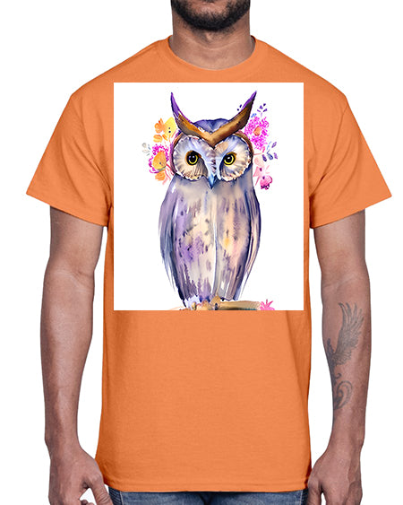 owl 22#- owl- Cotton Tee