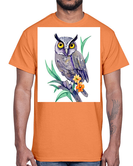 owl 28#- owl- Cotton Tee