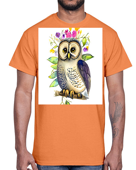 owl 30#- owl- Cotton Tee