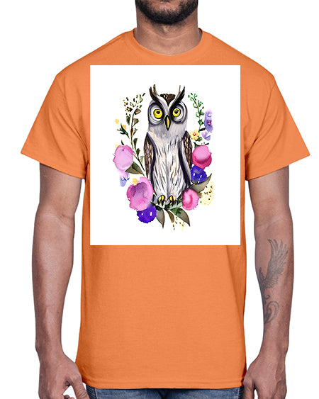 owl 5#- owl- Cotton Tee