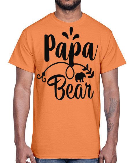 papa bear 215#- bears - animals- Cotton Tee