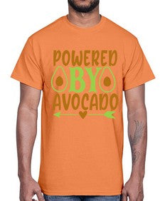 powered by avocado 370#- Avocado- Cotton Tee