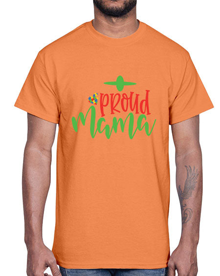 proud mama Style 38#- autism- Cotton Tee
