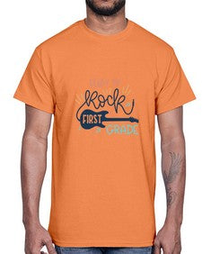 ready to rock first grade 729#- first grade- Cotton Tee