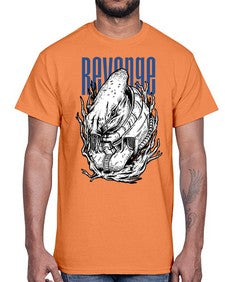 revenge alien 1018#- art pop art- Cotton Tee