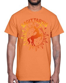 sagittarius 136#- sagittarius- Cotton Tee