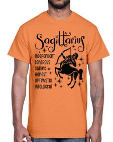 sagittarius 397#- sagittarius- Cotton Tee
