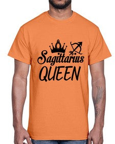 sagittarius queen 412#- sagittarius- Cotton Tee