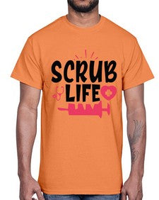 scrub life Style 1381#- nurse- Cotton Tee