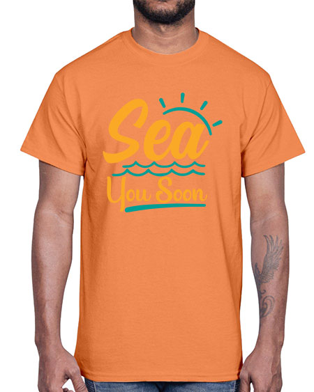 sea you soon Style 76#- summer- Cotton Tee