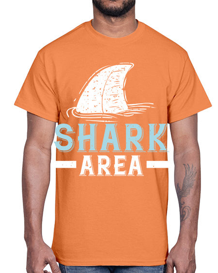 shark area Style 44#- shark-fish- Cotton Tee