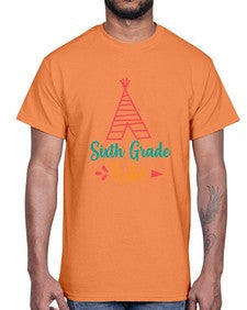 sixth grade tribe 885#- sixth grade- Cotton Tee