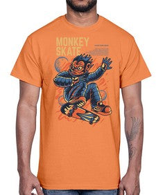 skate monkey ytbpr 1045#- art pop art- Cotton Tee