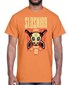 slashing party 1071#- art pop art- Cotton Tee