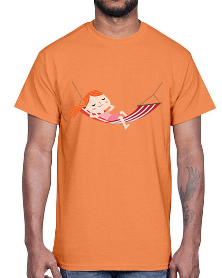 summer characters 63#- summer- Cotton Tee