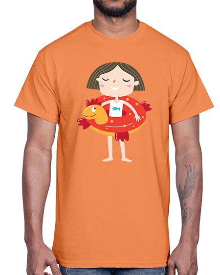 summer characters 67#- summer- Cotton Tee