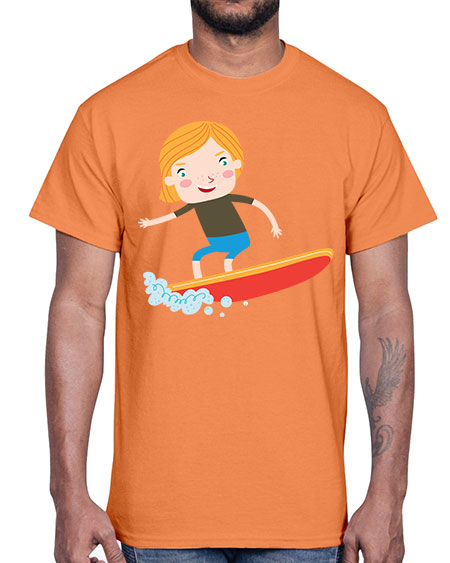 summer characters 70#- summer- Cotton Tee