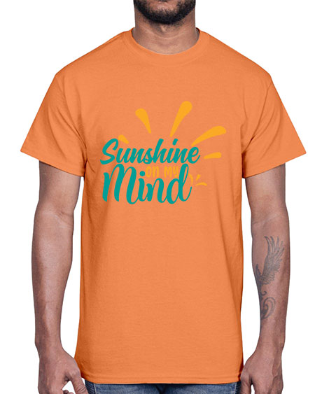 sunshine on my mind Style 74#- summer- Cotton Tee