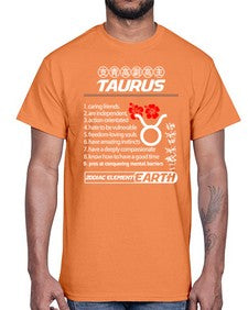 taurus 518#- taurus- Cotton Tee