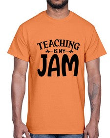 teaching is my jam Style 403#- teacher- Cotton Tee