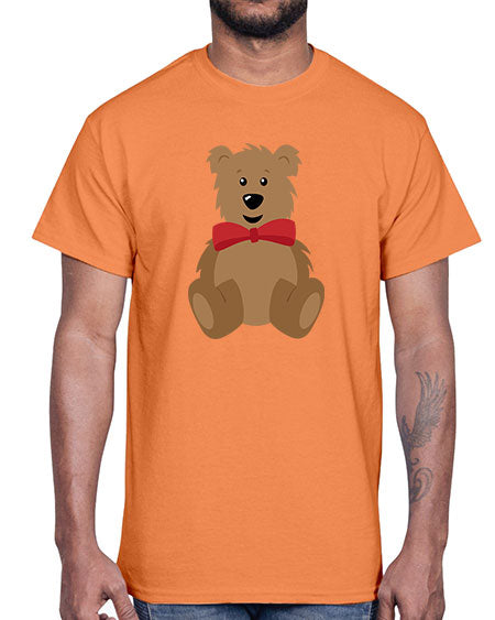 teddy bear 261#- bears - animals- Cotton Tee